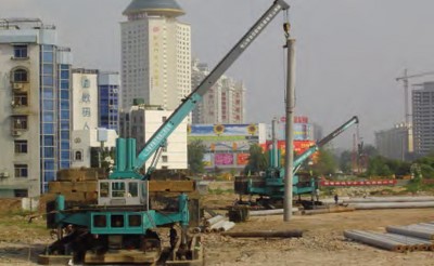 Site de construction à Wuhan