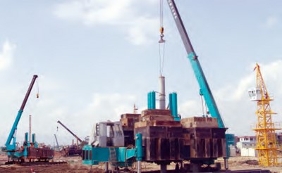Site de construction à Xiamen